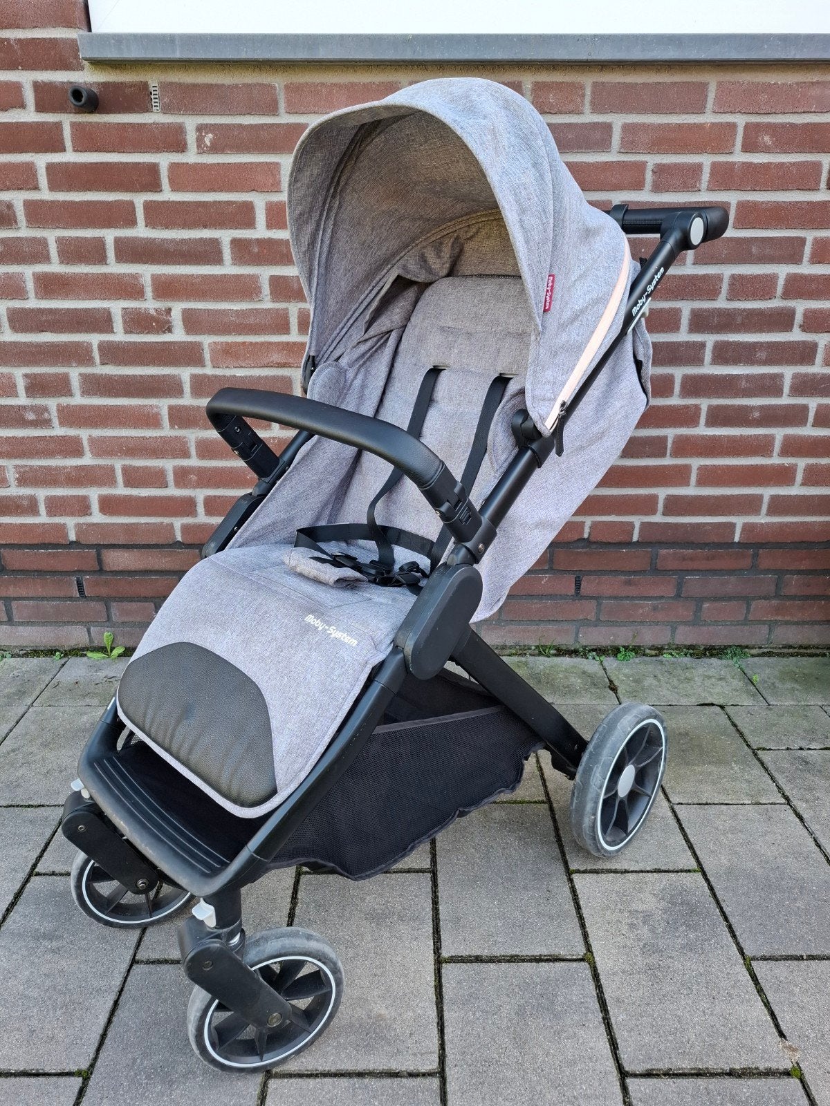 Buggy Moby-System, incl.  regenhoes, Ophalen, Gebruikt, Overige merken, Regenhoes