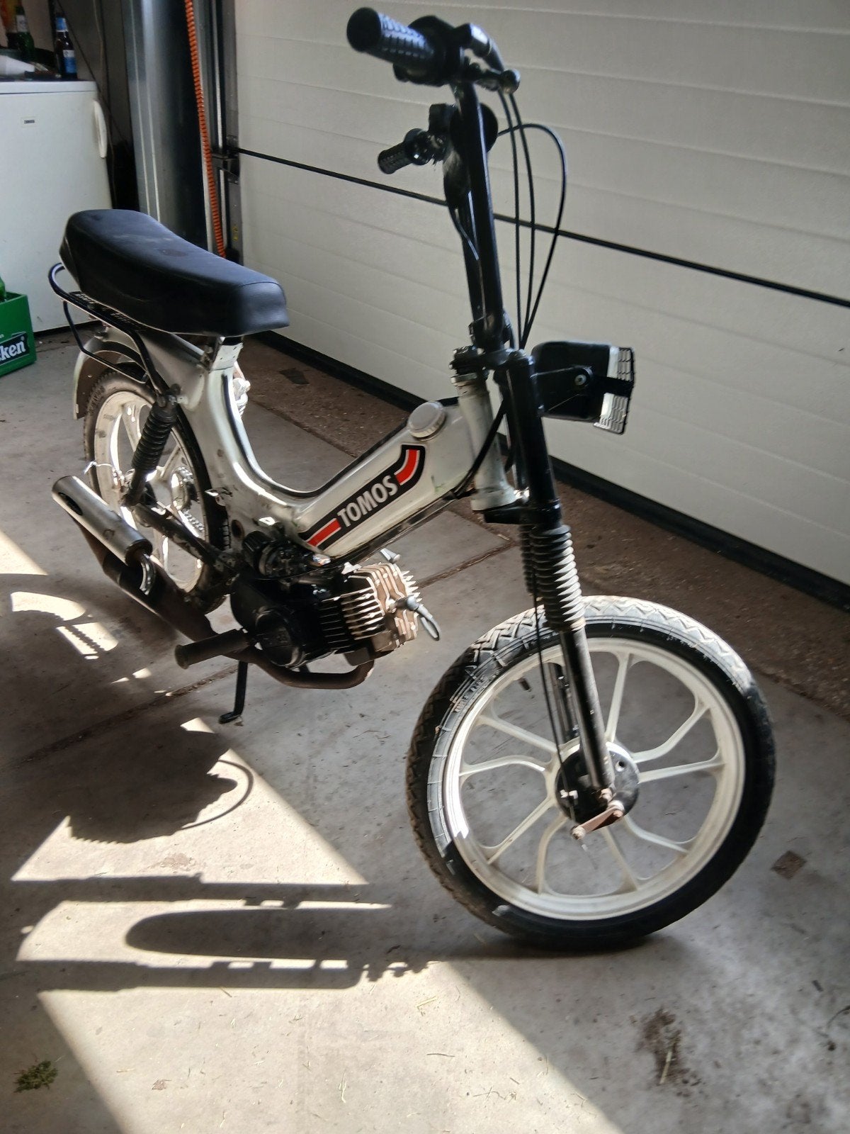 Tomos opknapper, Fietsen en Brommers, Brommers | Tomos, Ophalen, Gebruikt, Maximaal 45 km/u, 2 versnellingen