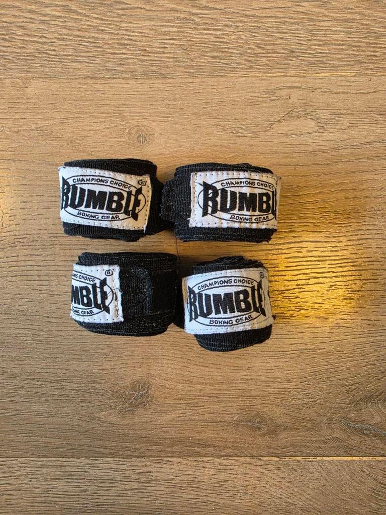 Kickboks bandages, Sport en Fitness, Vechtsporten en Zelfverdediging, Ophalen of Verzenden, Gebruikt, Overige, Vechtsportmateriaal