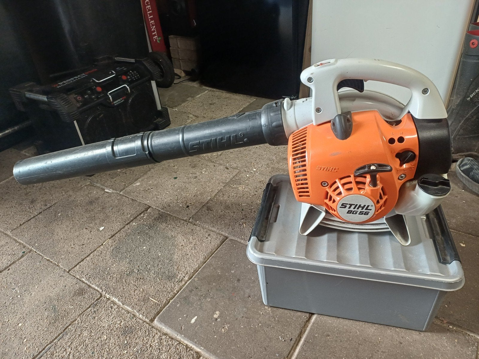 Stihl bg 56 hand bladblazer, Ophalen, Gebruikt, Handgedragen, Stihl