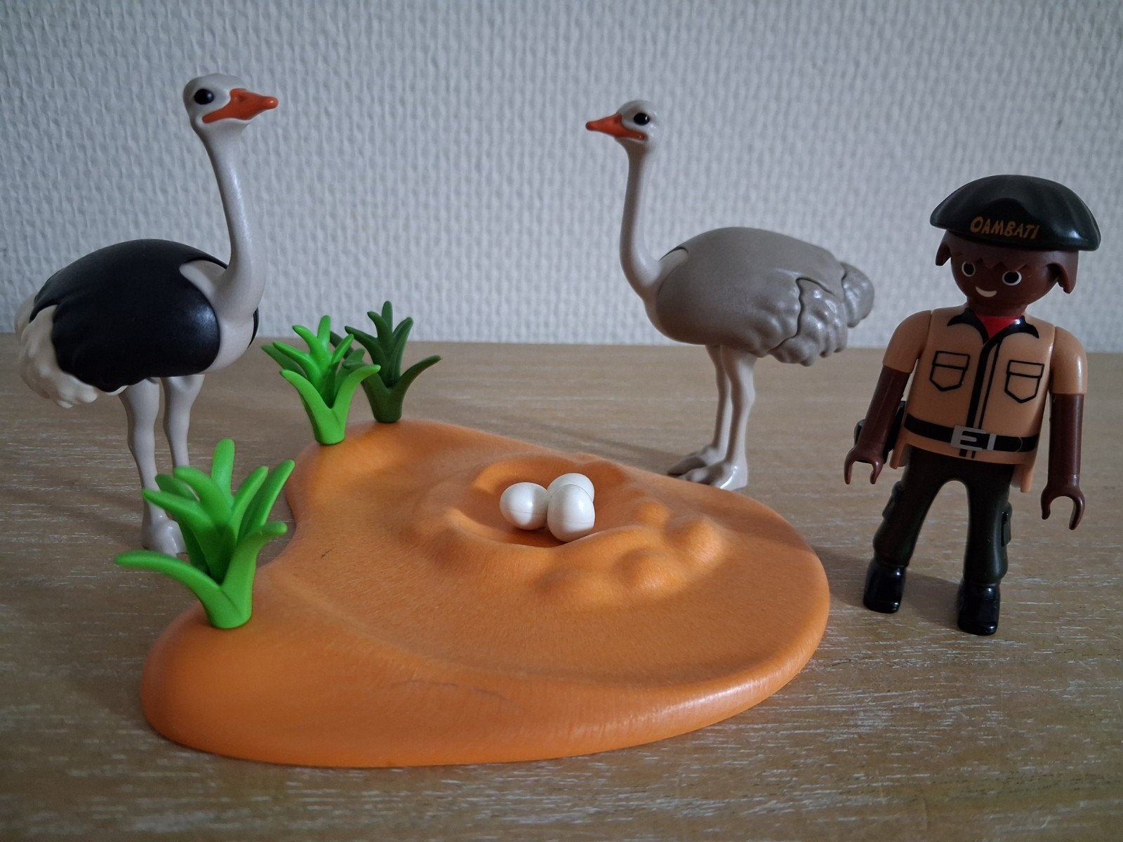 Playmobil struisvogels met nest setnr 4831, Ophalen of Verzenden, Zo goed als nieuw