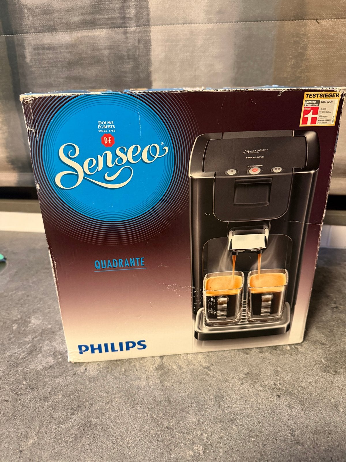 Philips Quadrante Campeo 700 watt  - Koffiepadapparaat, Ophalen of Verzenden, Gebruikt