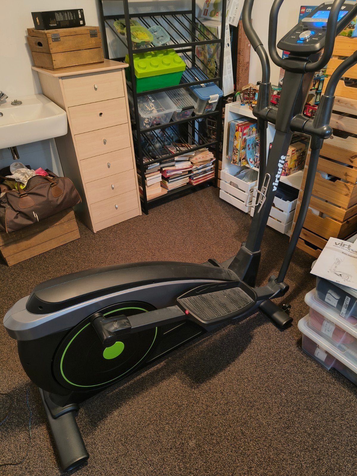 VirtuFit iConsole Total Fit Ergometer Crosstrainer, Ophalen, Zo goed als nieuw, Benen, Crosstrainer