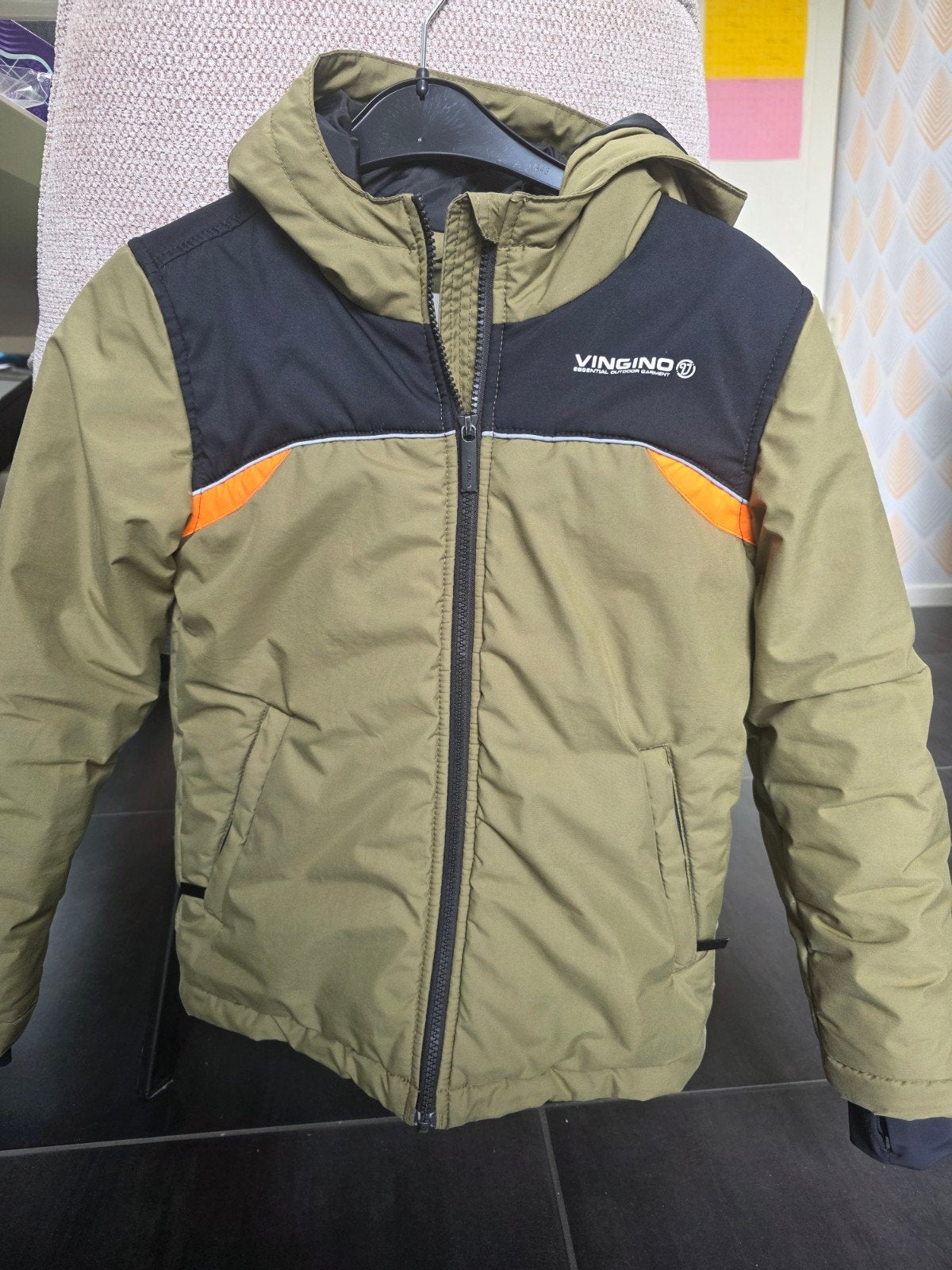 Vingino winterjas voor jongens - maat 140, Ophalen of Verzenden, Gebruikt, Vingino, Jongen