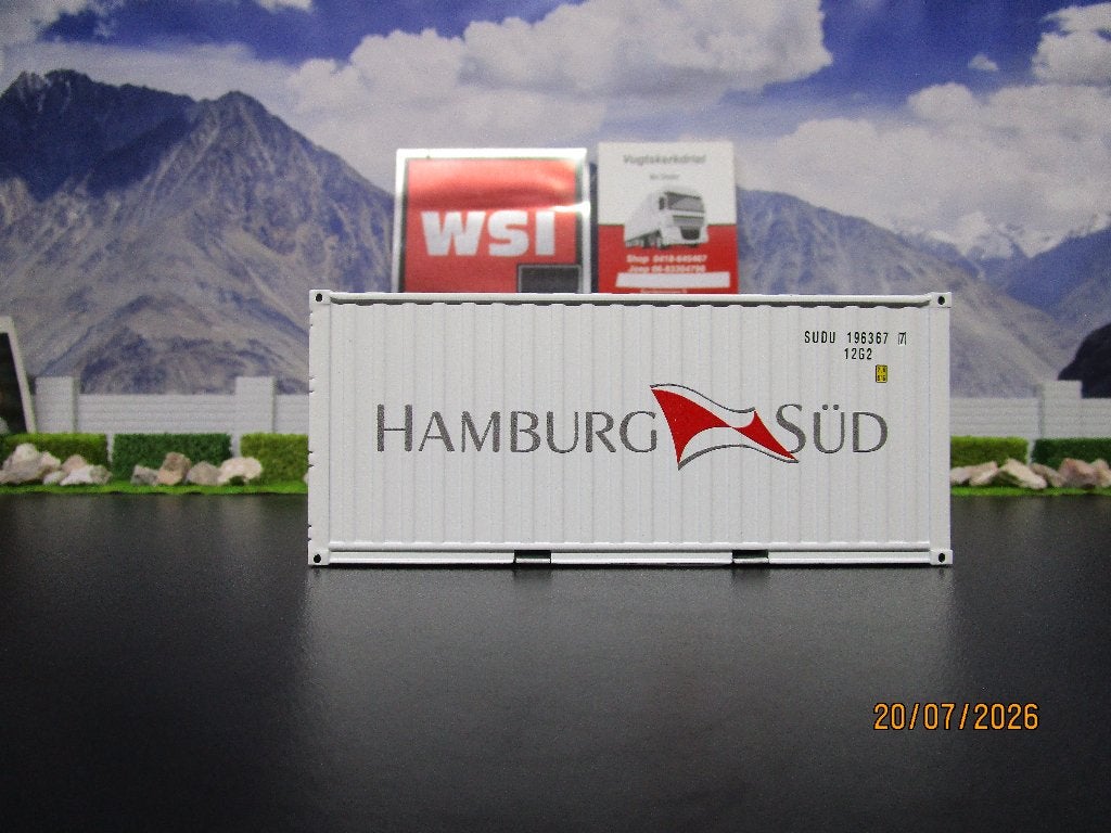 wsi premium line 20ft container hamburg sud 04-2259, Ophalen, Nieuw, Bus of Vrachtwagen, Wsi