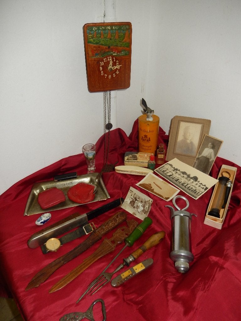 Lot diverse retro/vintage items, Antiek en Kunst, Ophalen of Verzenden