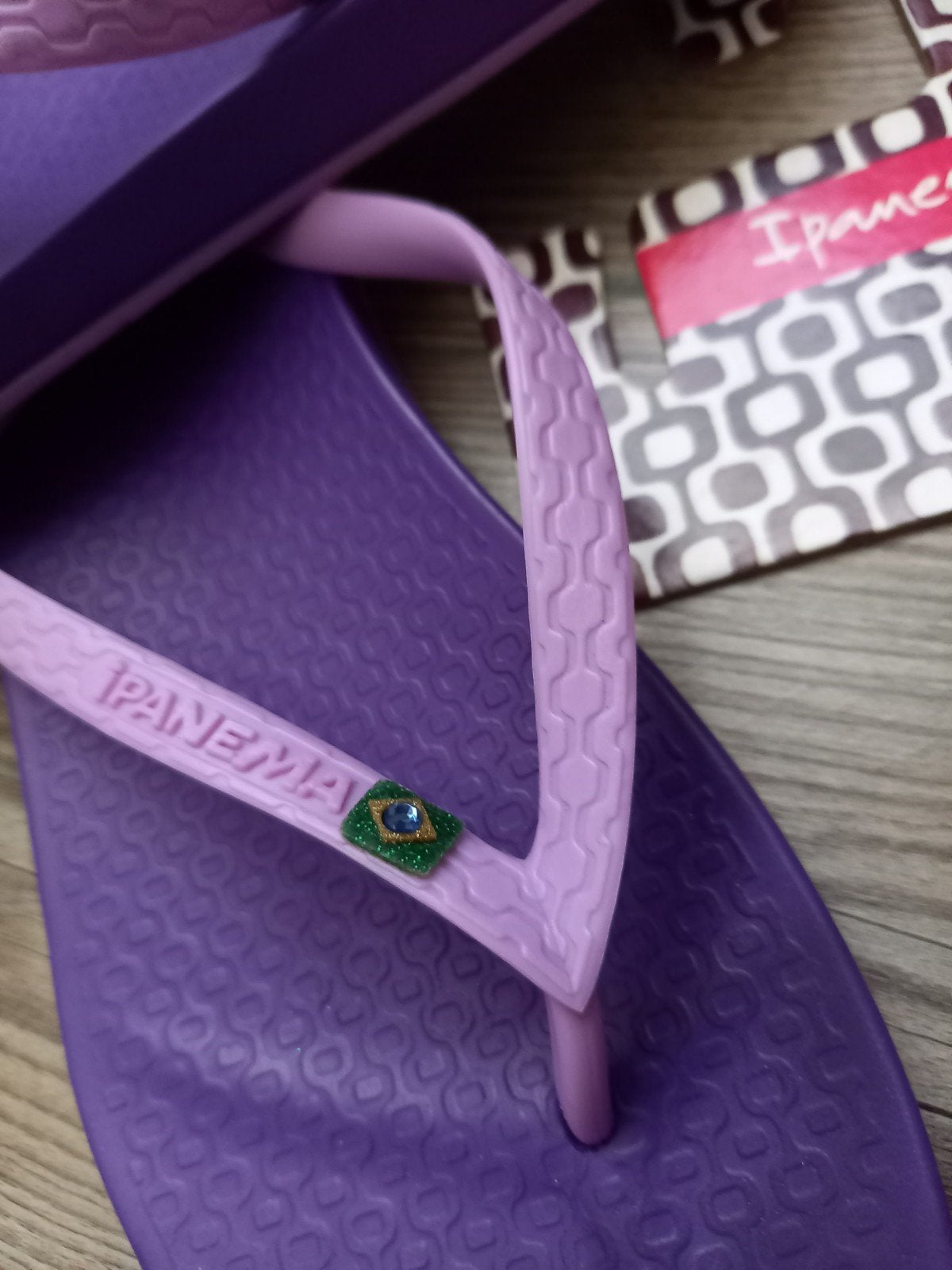 IPANEMA teenslippers paars 38/39  ZGAN, Slippers, Overige kleuren, Verzenden, Zo goed als nieuw