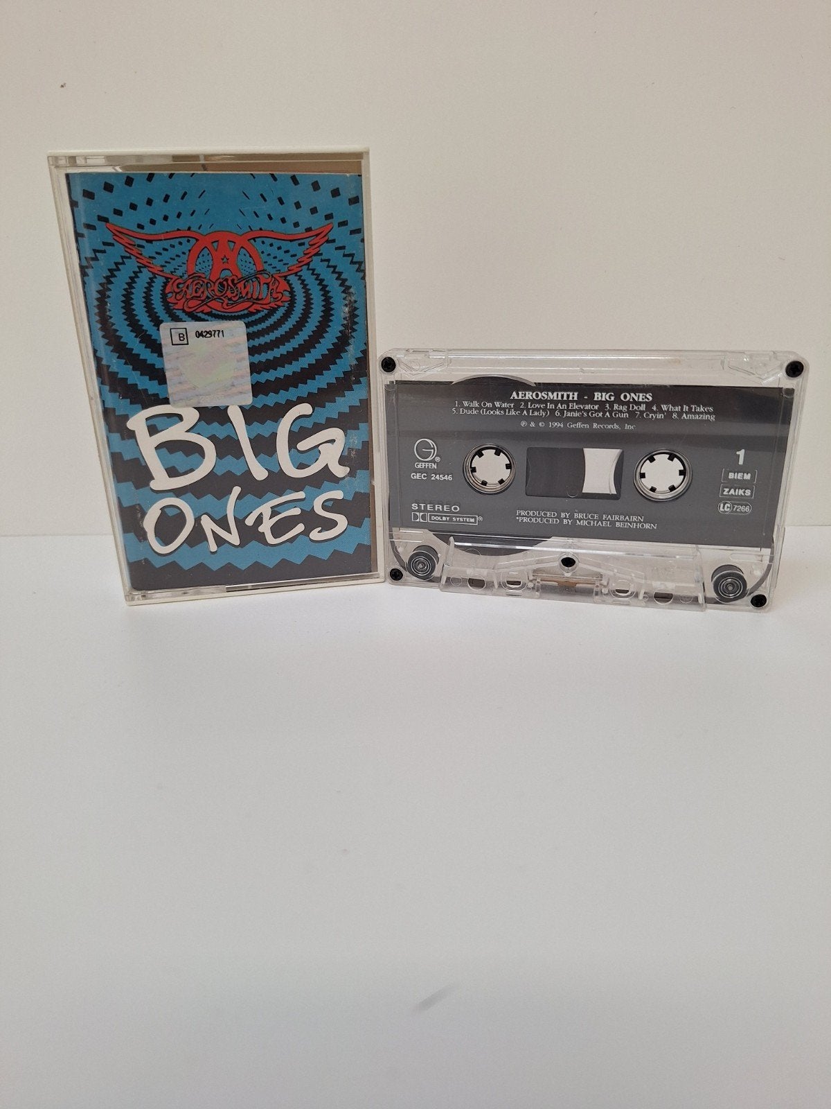 Aerosmith - Big Ones Cassette Tape, Gebruikt, 1 bandje, Ophalen of Verzenden, Origineel