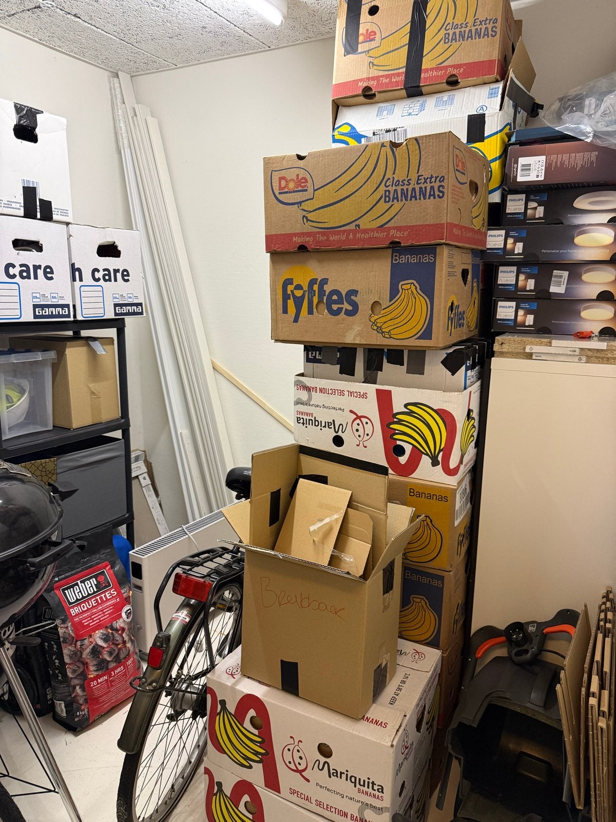 25 Verhuisdozen - Ideaal voor uw verhuizing, Ophalen, 40 tot 60 cm, 50 tot 75 cm, 35 tot 50 cm