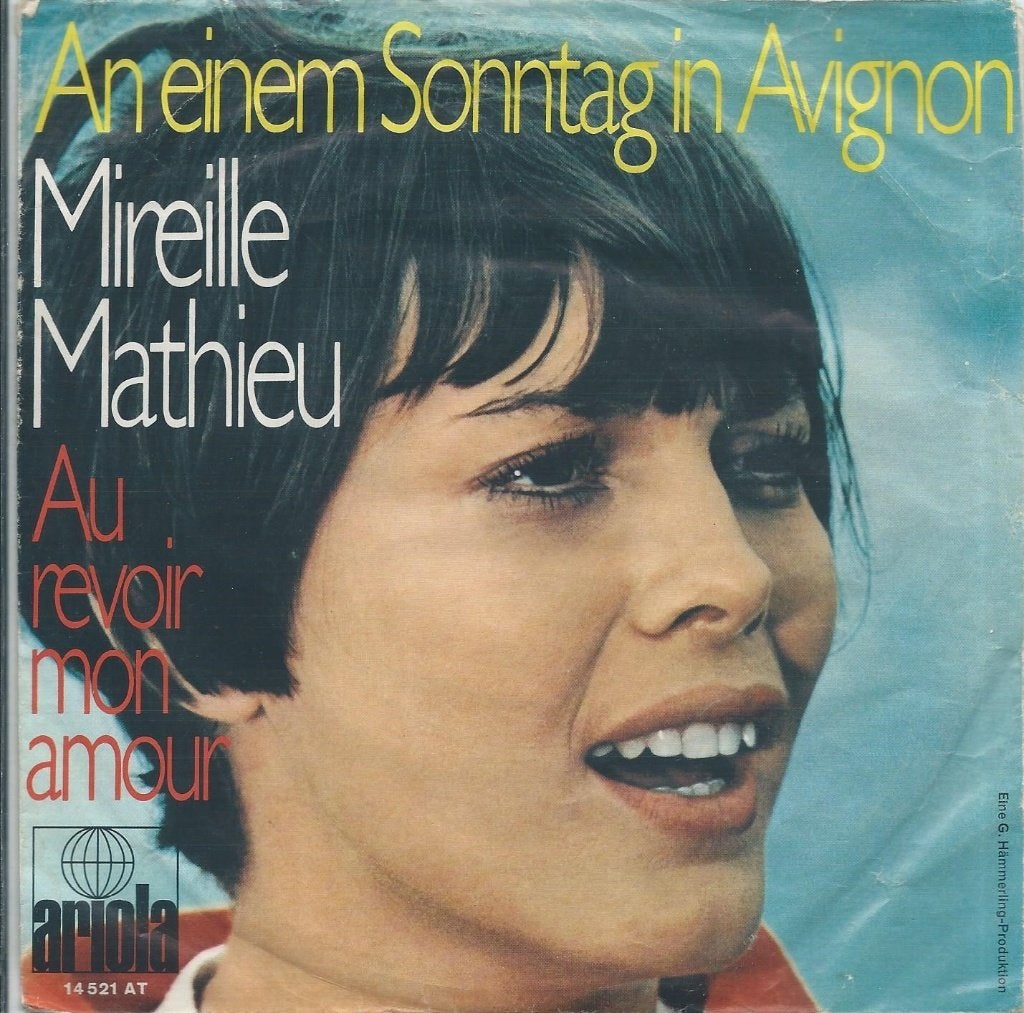 Vinyl Single Mireille Mathieu, Ophalen of Verzenden, Gebruikt, Pop