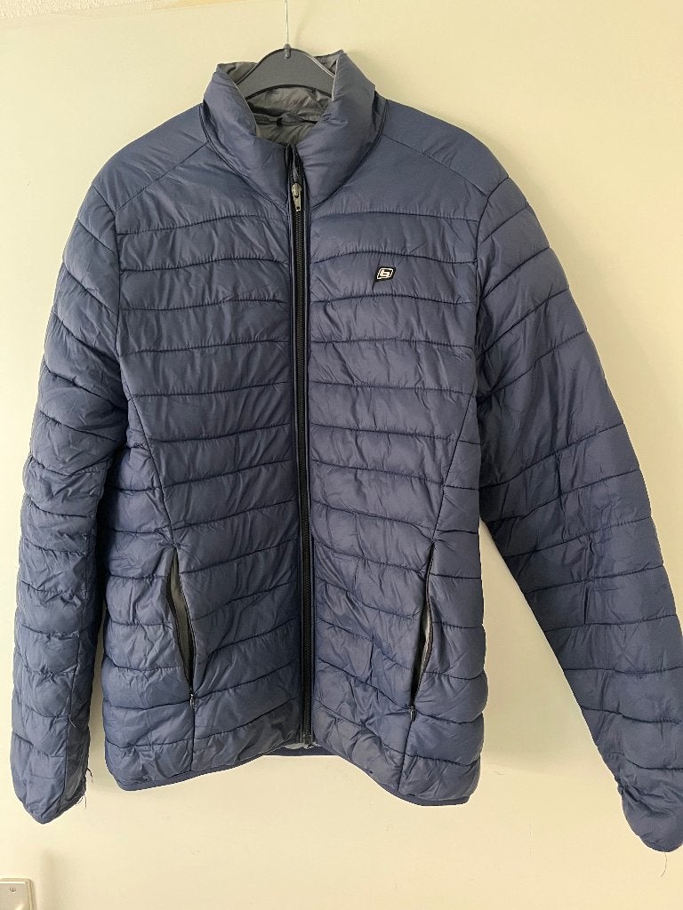 Blauwe tussenjas maat m, Kleding | Heren, Jassen | Zomer, Blend, Zo goed als nieuw, Verzenden, Maat 48/50 (M)