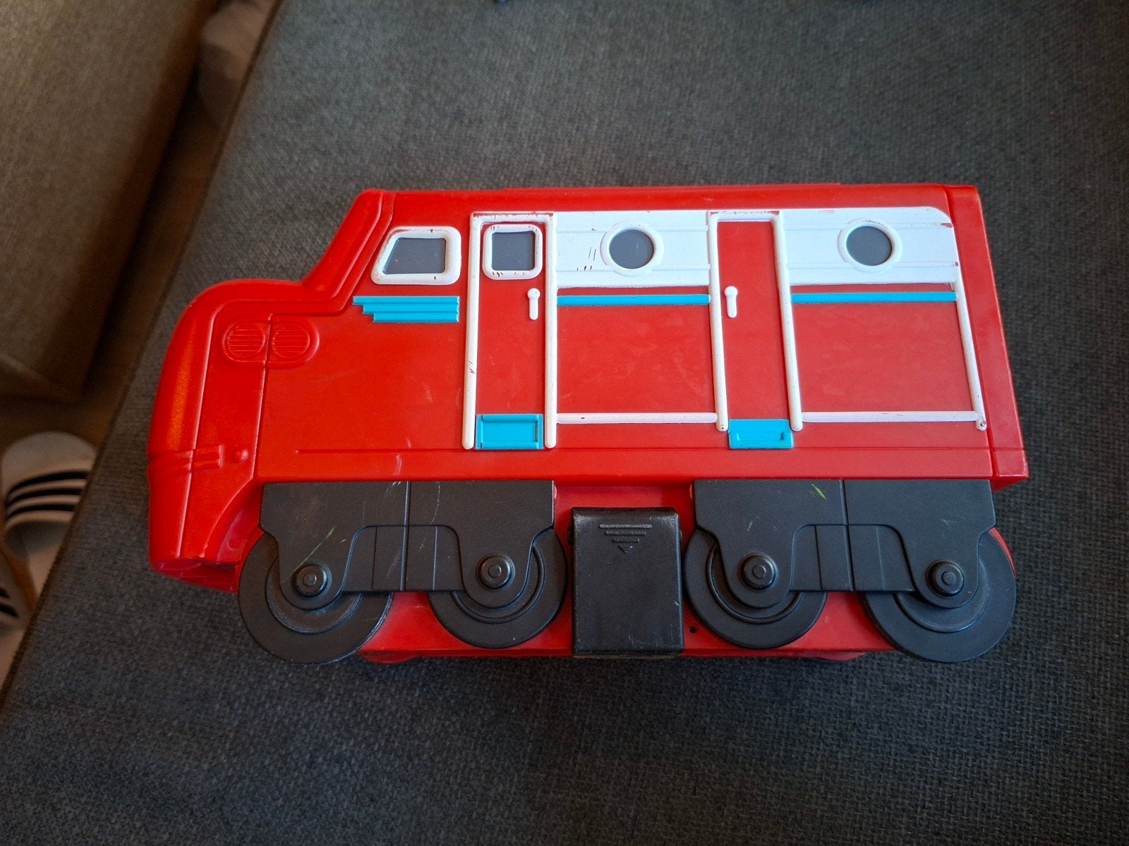 Chuggington Treinen Collectie met Opbergkoffer, Ophalen of Verzenden, Gebruikt