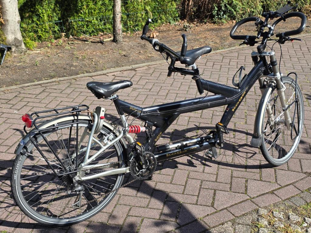 Koga Miyata tandem Twintraveller, Fietsen en Brommers, Fietsen | Tandems, Ophalen, Gebruikt, 53 tot 57 cm, Meer dan 20 versnellingen
