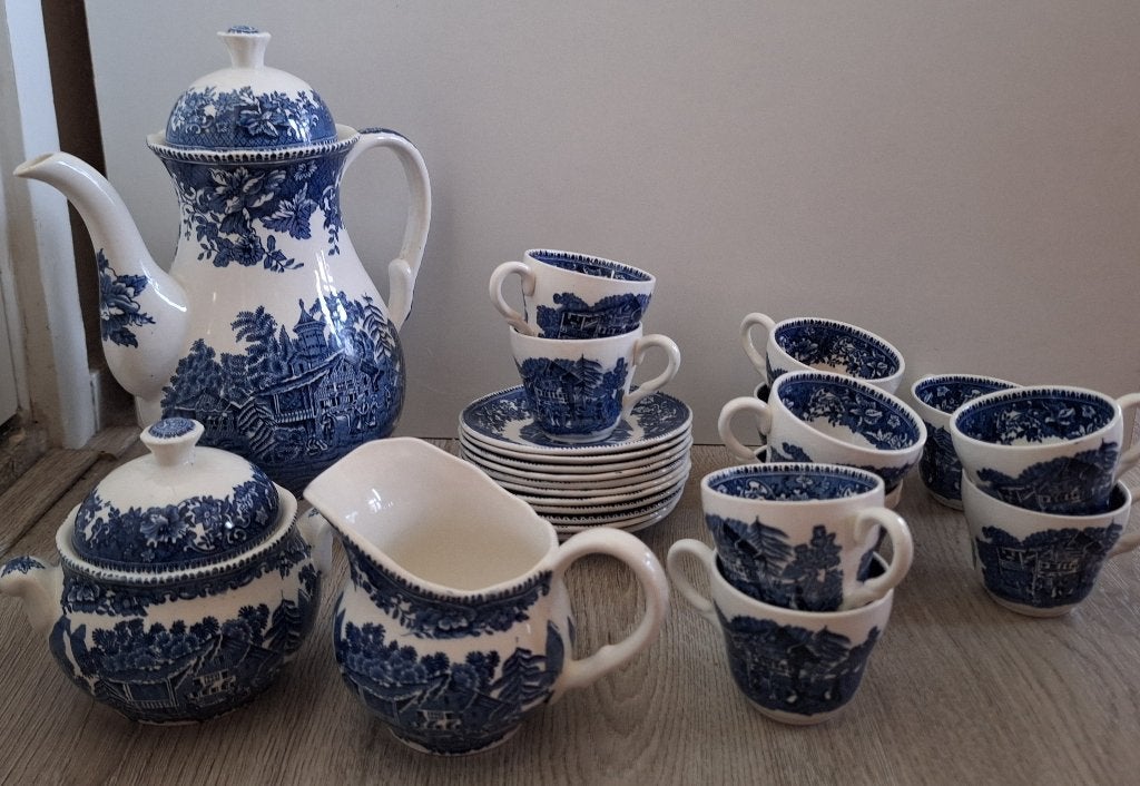 Koffieservies Avon Cottage Enoch Wedgwood Turnstall, Ophalen