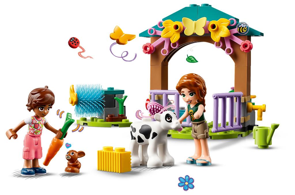 LEGO Friends 42607 Autumns Schuur met Kalfje 79 delig, Lego, Nieuw, Friends, Ophalen of Verzenden