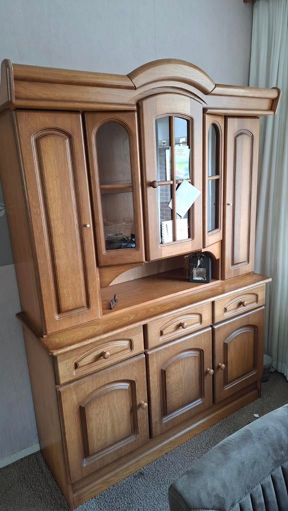 Kast blank eiken patine, Ophalen, Gebruikt, 25 tot 50 cm