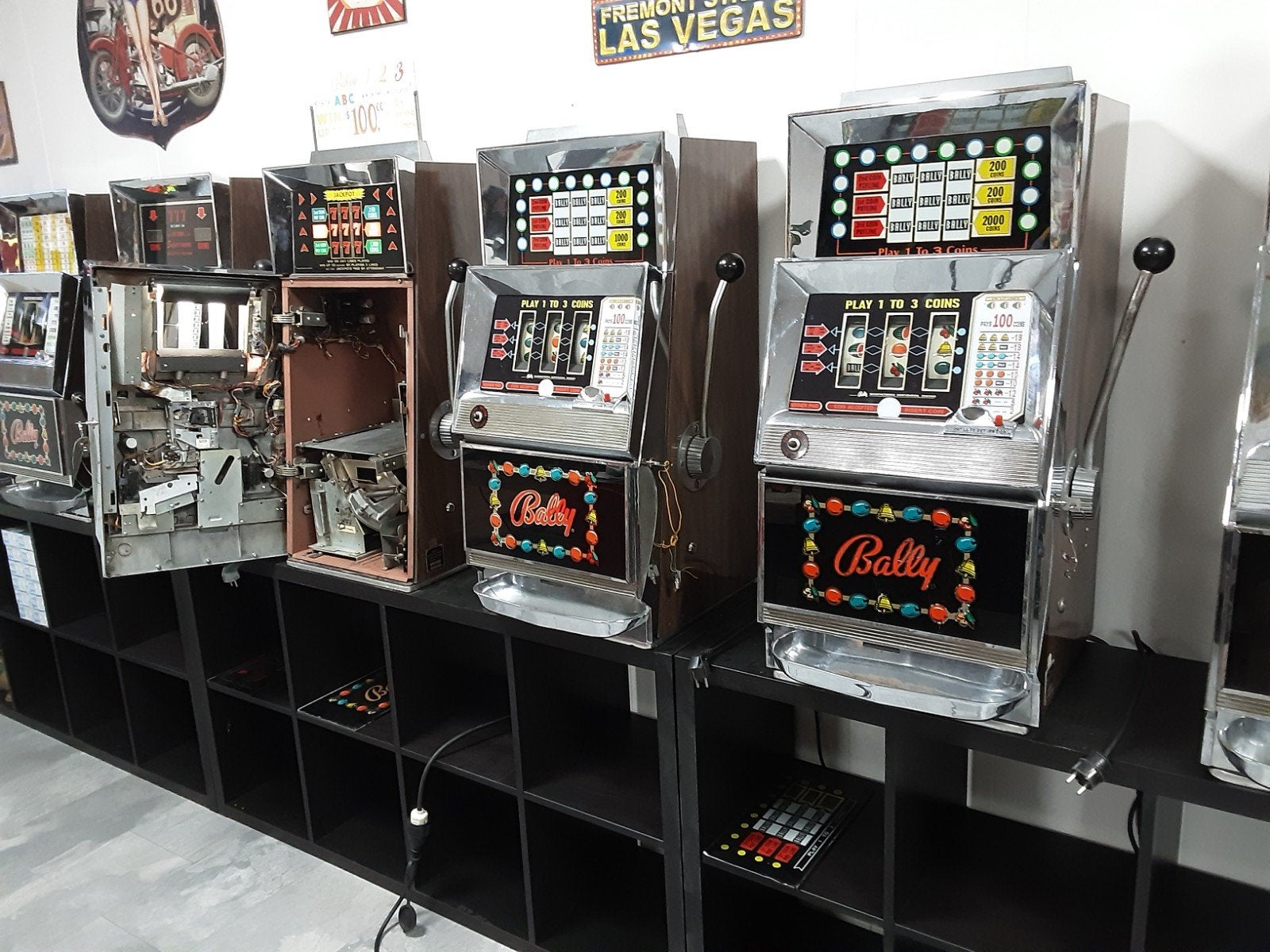 Bally EM slotmachines, reparaties, verkoop, Overige munten, Ophalen of Verzenden