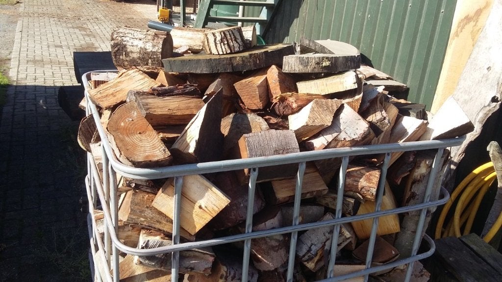 Beuken openhaardhout reststukken, 3 tot 6 m³, Ophalen of Verzenden, Beukenhout, Blokken