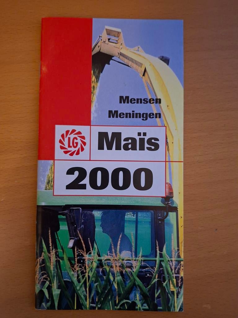 Foldertje Mais 2000 mensen en meningen, Ophalen of Verzenden, Gelezen, Tractor en Landbouw