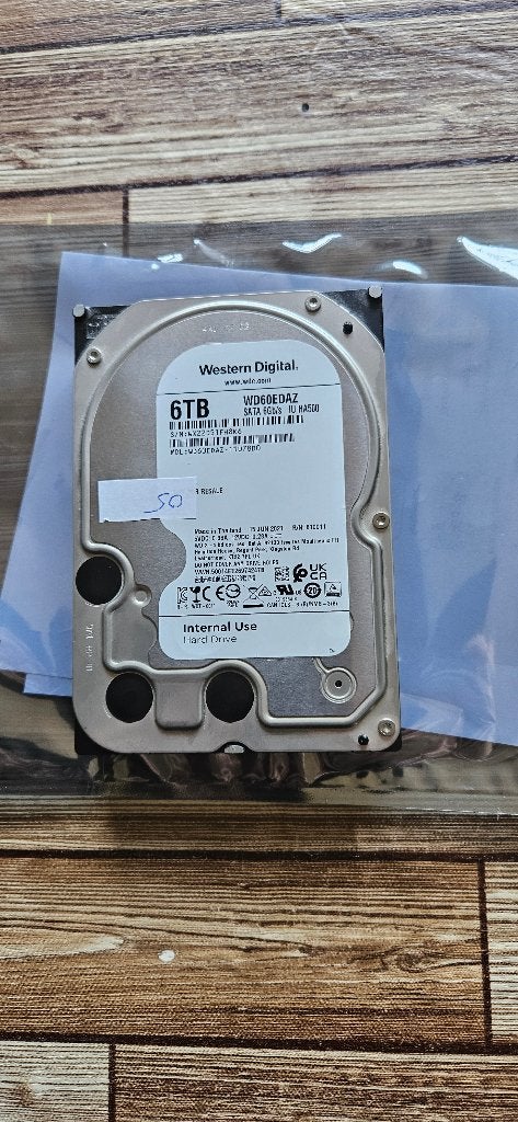 harde schijf 6TB, Computers en Software, Harde schijven, Intern, Gebruikt, Ophalen of Verzenden, Desktop