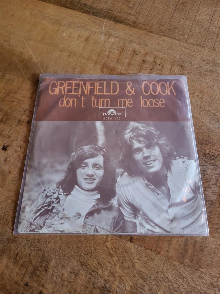Greenfield & cook dont turn me loose single, Ophalen of Verzenden, Zo goed als nieuw, Overige formaten, Levenslied of Smartlap