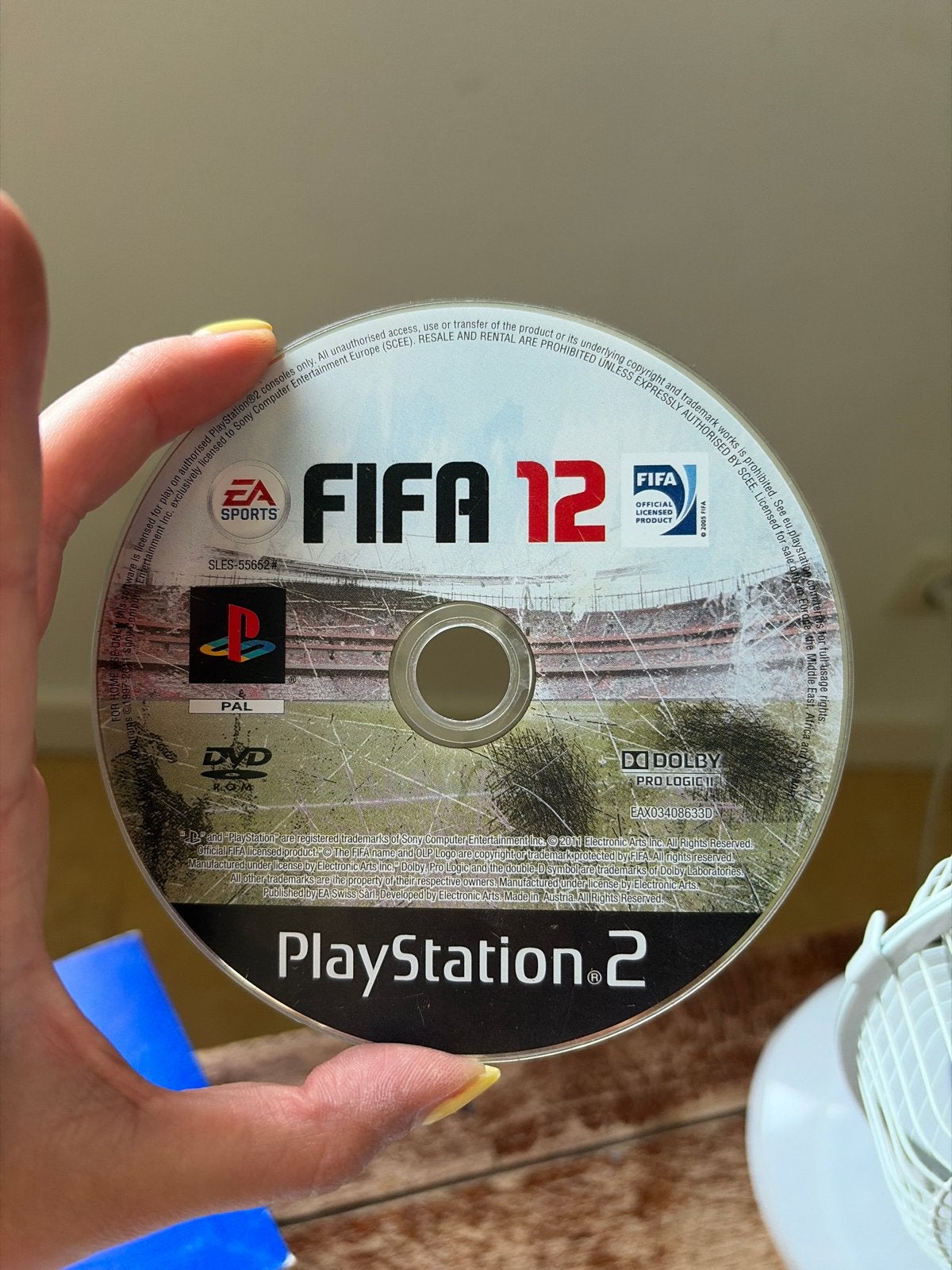 FIFA 12 PlayStation 2 (PS2) - Voetbalgame, Spelcomputers en Games, Games | Sony PlayStation 2, Ophalen, Gebruikt, 2 spelers, Eén computer