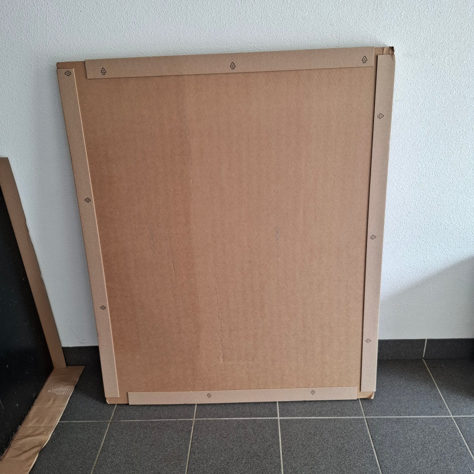 Grote Karton plaat dubbele golf 3.5 cm dik, Ophalen, Zo goed als nieuw, Papier of Karton, Overige typen