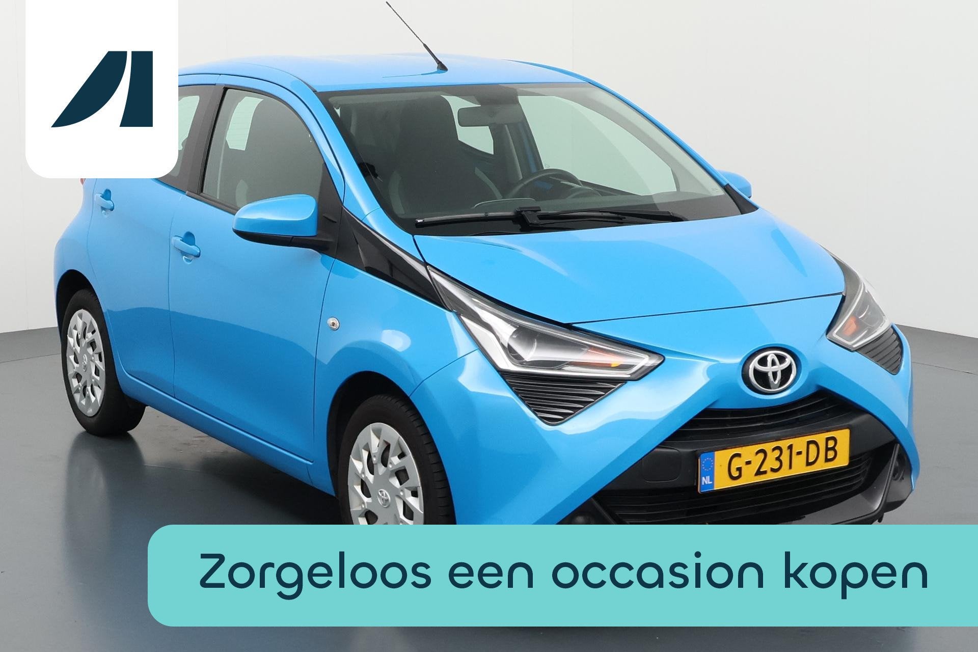 Toyota Aygo 1.0 VVT-i x-play limited Wendbaar stadsflitsertj, Voorwielaandrijving, Stof, Gebruikt, Euro 6