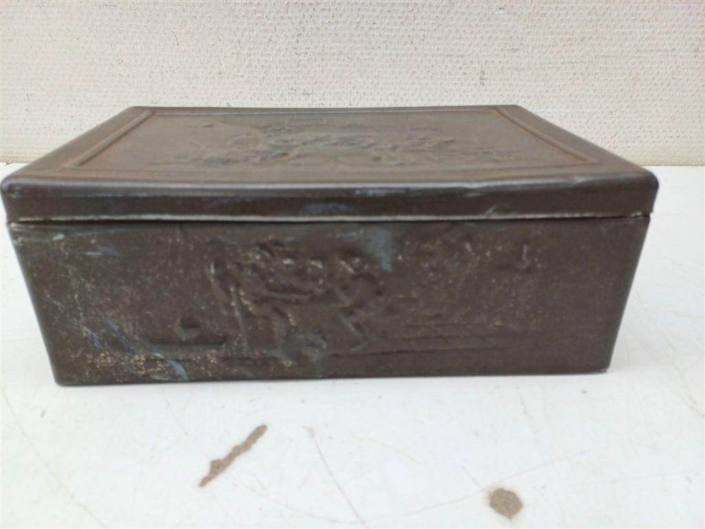 Bewaarblik /Tabaksblik 39829, Ophalen of Verzenden, Gebruikt, Koek(jes)
