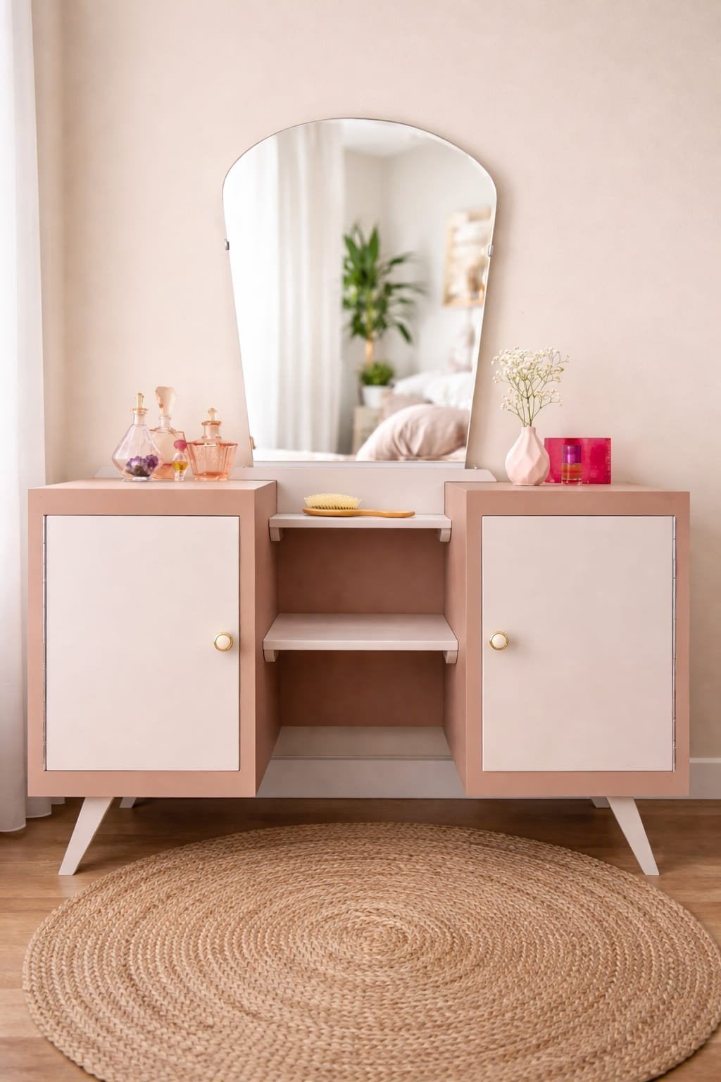 Kaptafel Damask, Huis en Inrichting, Ophalen, Gebruikt, Voorhout, @florissantjes