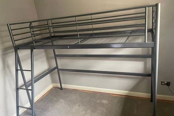 Hoogslaper Ikea Svarta, Ophalen, Gebruikt, Eenpersoons, 210 cm