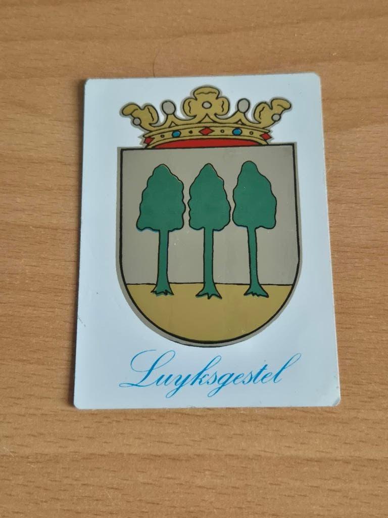 Sticker Luyksgestel - jaren '70, Verzenden, Nieuw