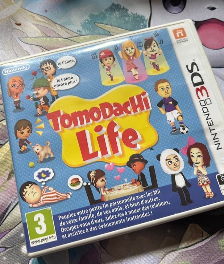 Leege tomodachi life case, 1 speler, Ophalen, Zo goed als nieuw, Vanaf 3 jaar