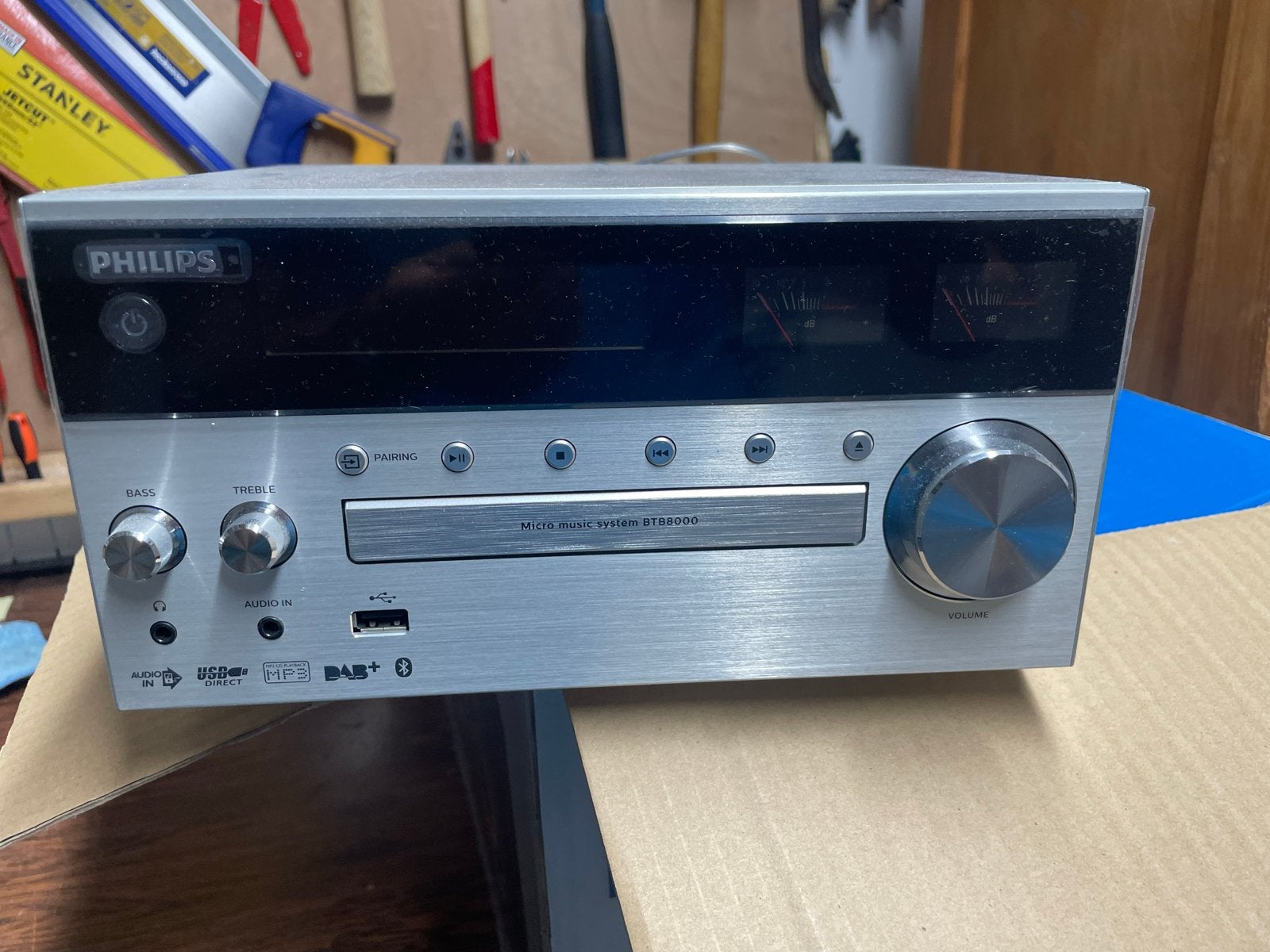 Philips Micro Muzieksysteem BTB8000 met DAB+ en Bluetooth, Philips, Ophalen of Verzenden, Zo goed als nieuw, Microset