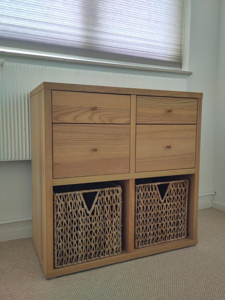 IKEA Träby kastje 80 x 80 x 40 cm + 2 manden, Ophalen, Gebruikt, 25 tot 50 cm, 50 tot 100 cm