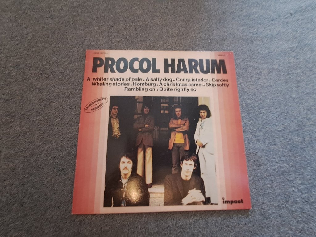 Procol Harum LP- A Whiter Shade of Pale (Impact), Ophalen, LP, Gebruikt, Classic Rock