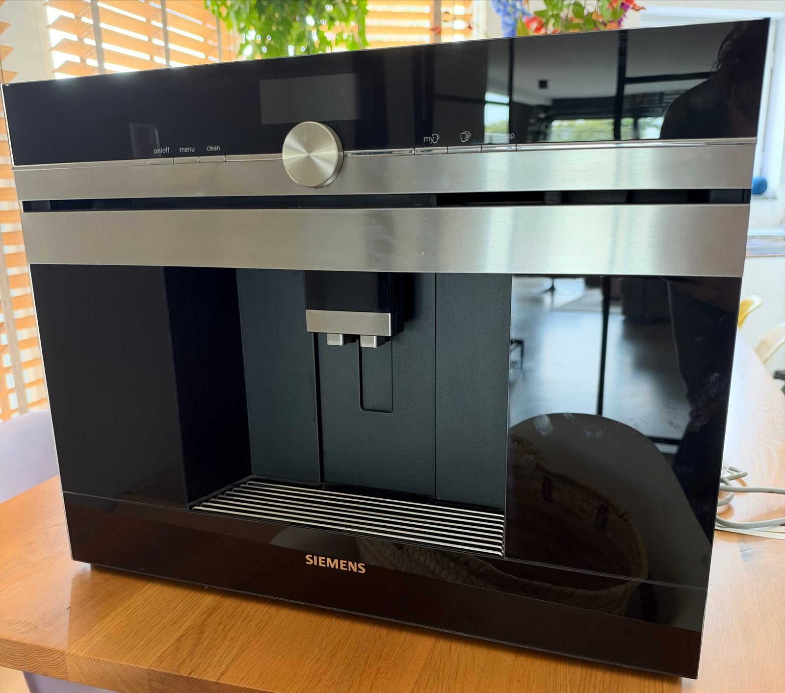 Siemens CT636LES1/01 inbouw koffiemachine, Ophalen, Afneembaar waterreservoir, Gebruikt, Koffiemachine