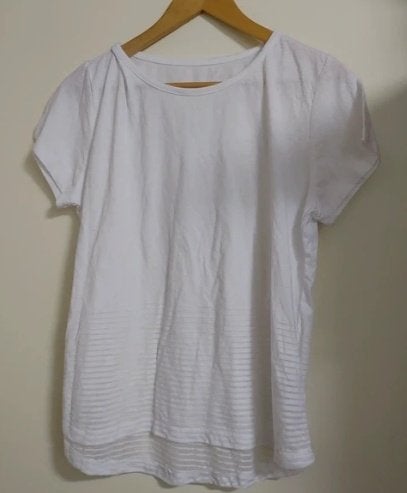 Shirt wit korte mouwen 40/42, Wit, Maat 42/44 (L), Nieuw, Ophalen of Verzenden