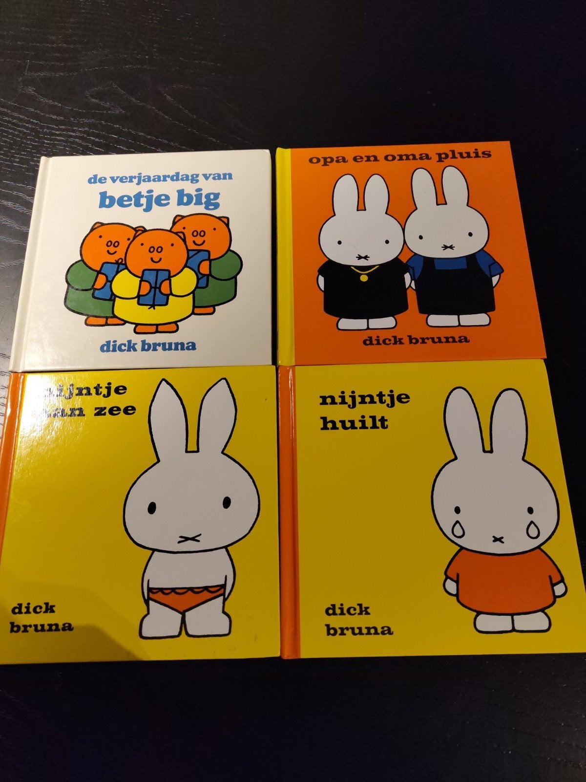 4 boekjes Dick Bruna, Boeken, Ophalen of Verzenden, Zo goed als nieuw, Dick Bruna, 3 tot 4 jaar