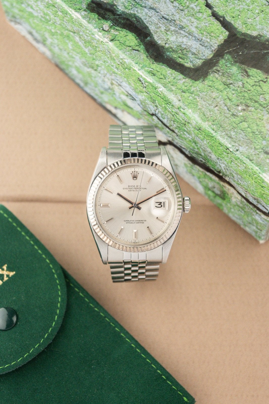 Rolex Datejust 36 Ref. 1601 | Jubilee Bracelet, Staal, Polshorloge, Ophalen of Verzenden, Zo goed als nieuw