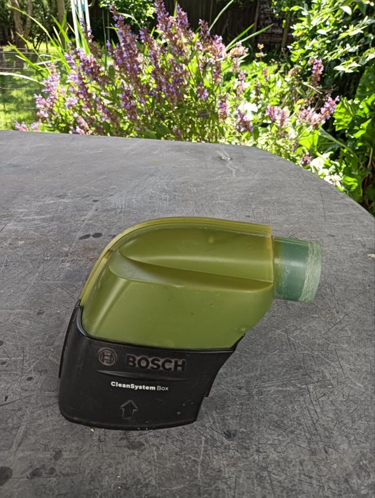 Bosch CleanSystemBox, Ophalen, Gebruikt