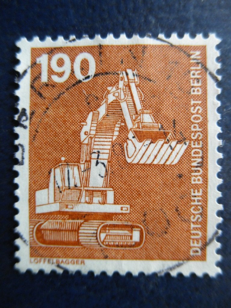 Postzegels Berlijn 1982 industrie techniek nr. 670 - cw 3,00, Ophalen of Verzenden, BRD, Gestempeld