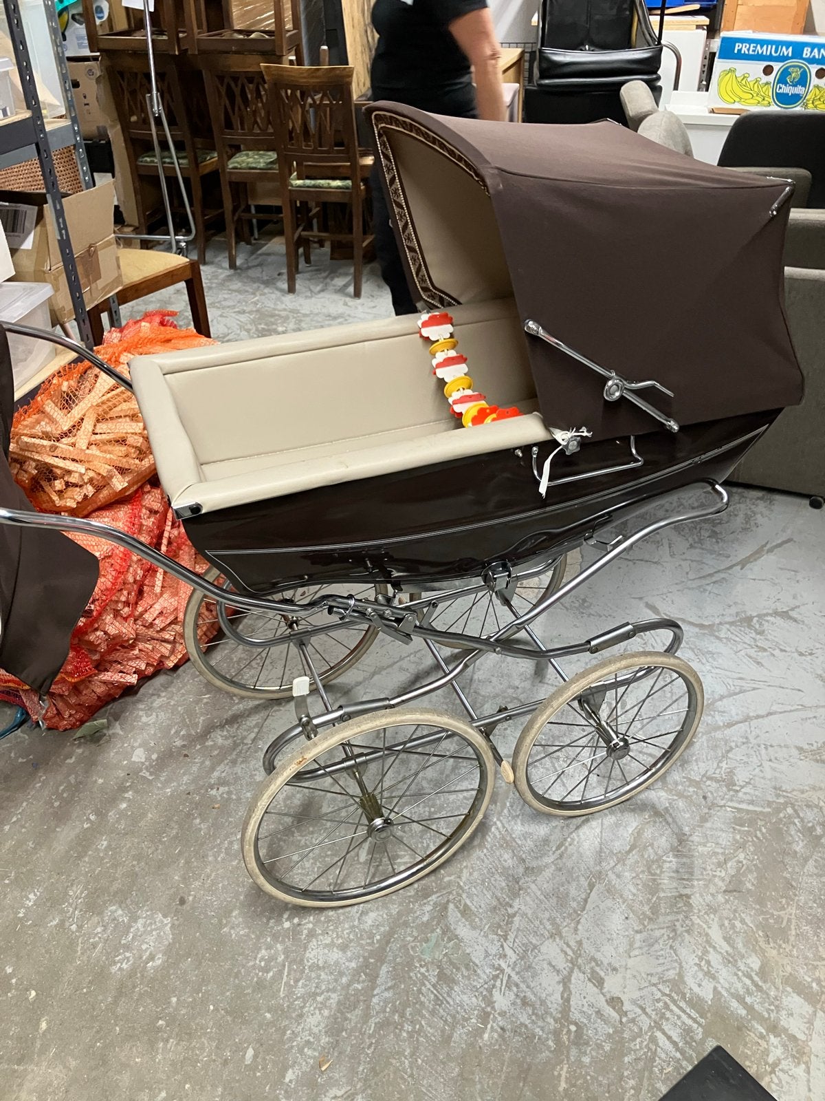 Retro Silver Cross Kinderwagen - Klassiek en Stijlvol, Kinderen en Baby's, Kinderwagens en Combinaties, Ophalen, Gebruikt, Kinderwagen