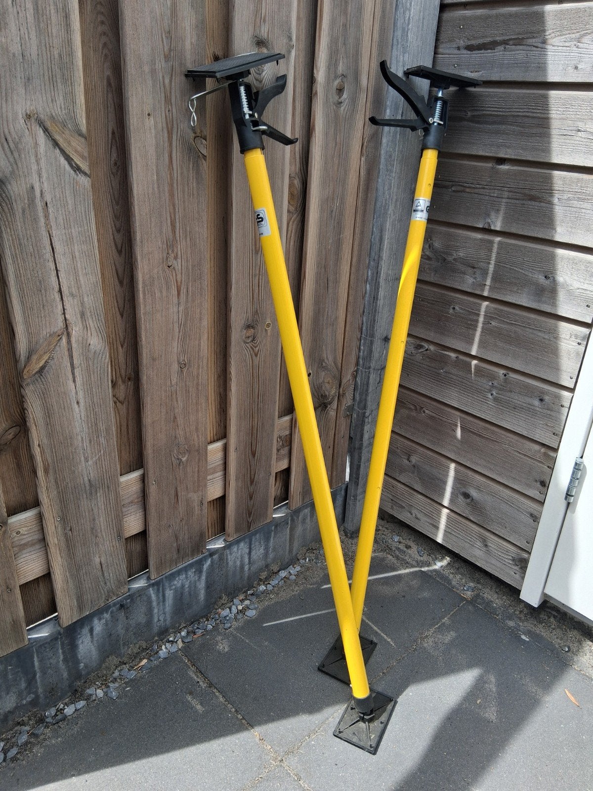 2x Steigerbokken / Schragen - Nieuwstaat, Doe-het-zelf en Verbouw, Steigers, Ophalen, Zo goed als nieuw, Overige typen, Minder dan 2 meter