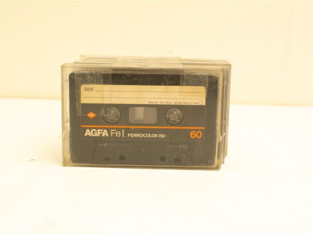 5 Agfa cassettebandjes 31236, Ophalen of Verzenden, Gebruikt, Overige genres, 1 bandje