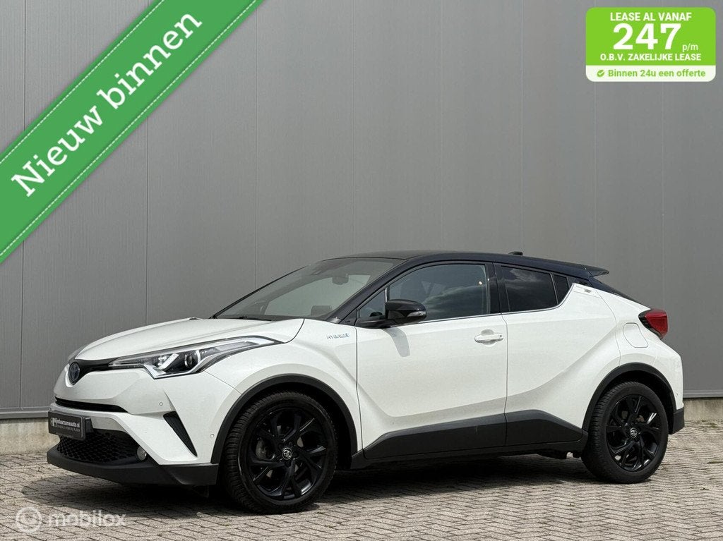 Toyota C-HR 1.8 Hybrid , Leder, Camera, 2 de eig, pdc v + a, 4 cilinders, Hybride Elektrisch/Benzine, SUV of Terreinwagen, 1395 kg