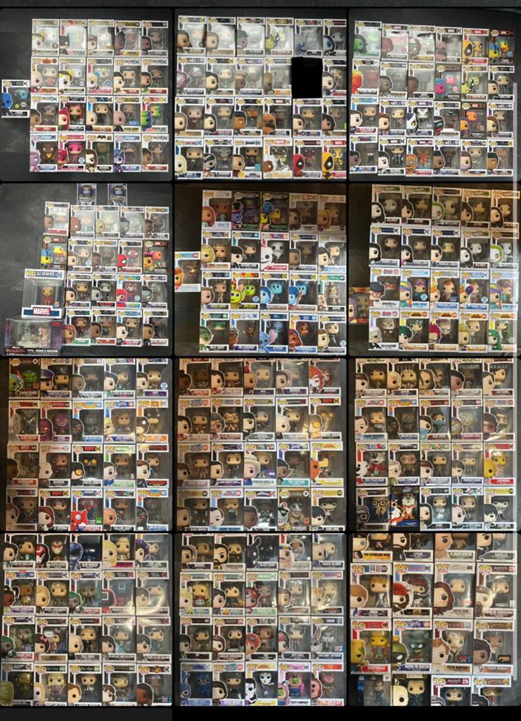 Grote partij/verzameling Funko Pops - 247 stuks, Verzamelen, Poppetjes en Figuurtjes, Ophalen, Zo goed als nieuw