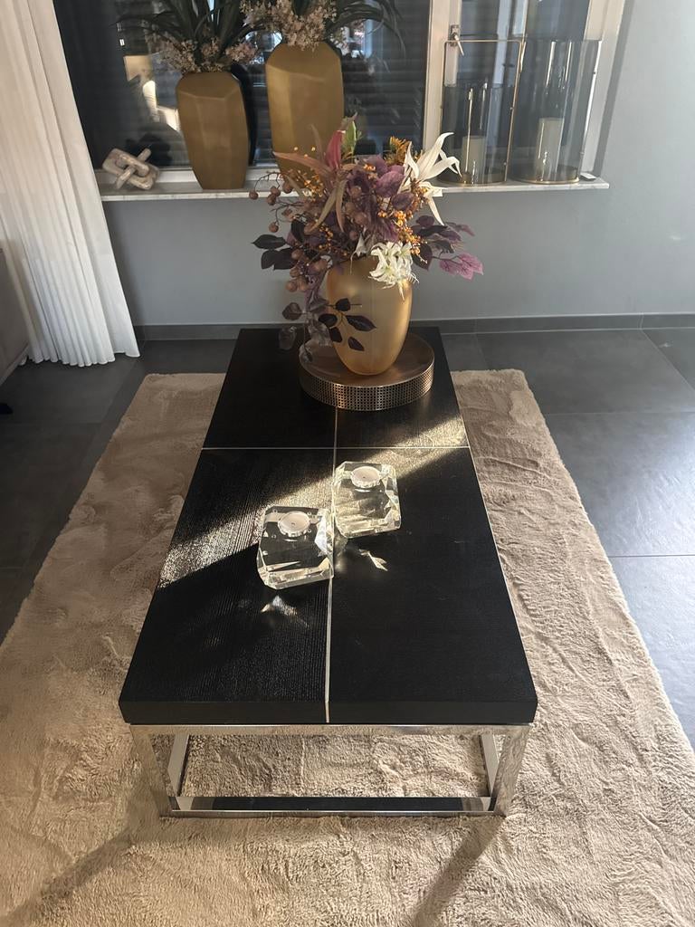 Eichholtz Salontafel - Luxe Design voor uw Woonkamer, 100 tot 150 cm, Zo goed als nieuw, Metaal, Minder dan 50 cm
