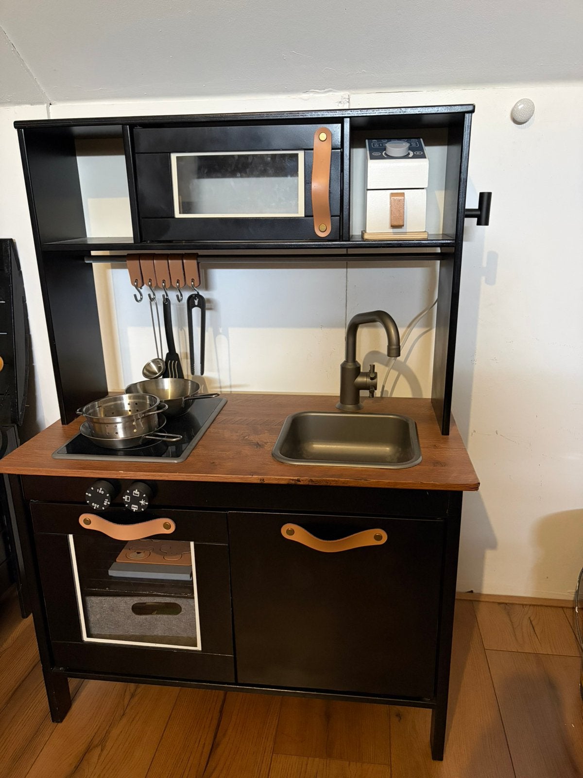 IKEA DUKTIG speelgoedkeuken – gepimpt met accessoires, Ophalen, Zo goed als nieuw, Hout, Speelkeuken