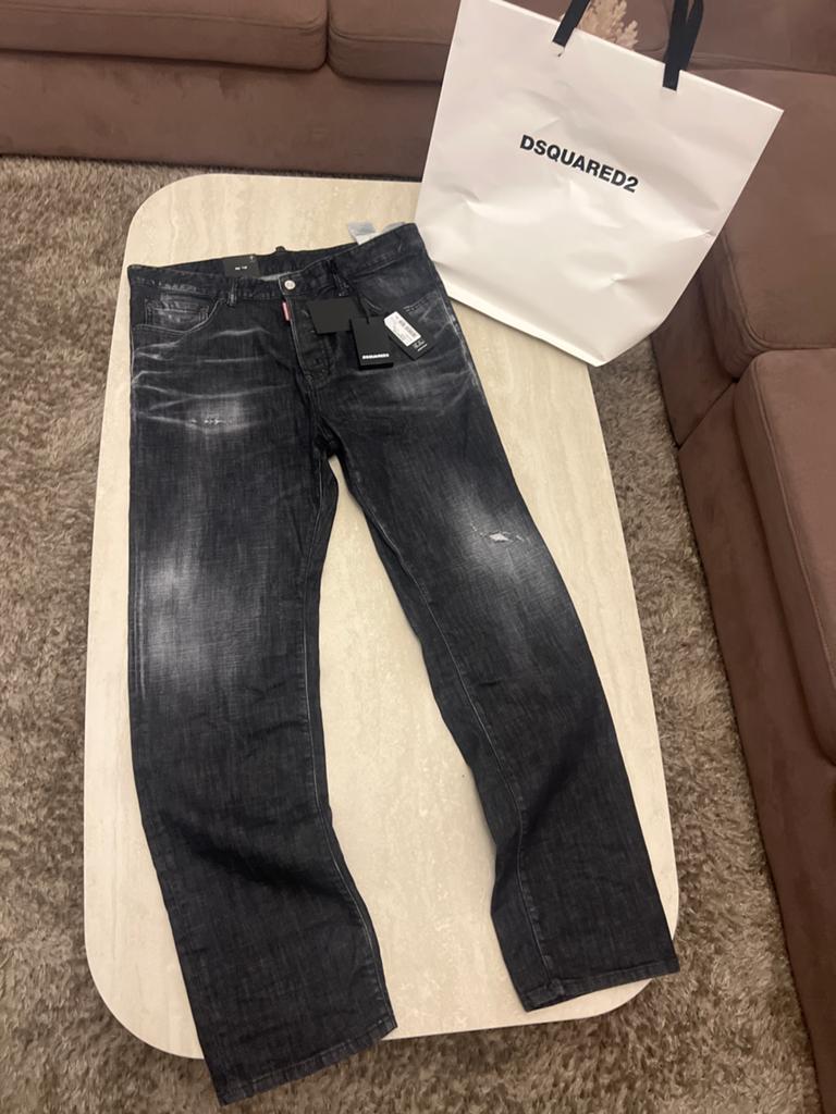 Dsquared2 642 5 Pockets Jeans Zwart - Nieuw met labels, Ophalen of Verzenden, Zo goed als nieuw, Zwart